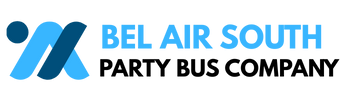 bel air south party bus company logo