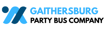 gaithersburg party bus company logo