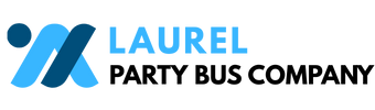 laurel party bus company logo