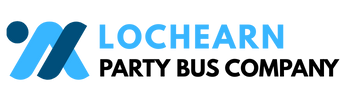 lochearn party bus company logo