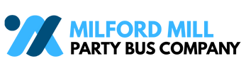 milford mill party bus company logo
