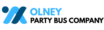 olney party bus company logo