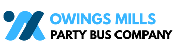 owings mills party bus company logo