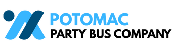 potomac party bus company logo
